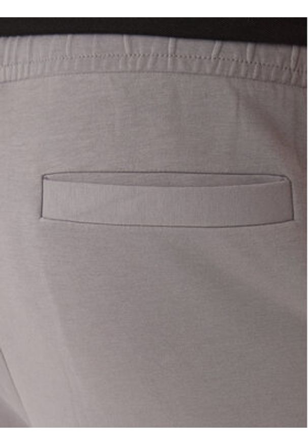 BOSS Spodnie dresowe Hadiko 50555505 Szary Regular Fit. Kolor: szary. Materiał: bawełna