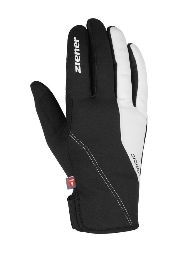 Rękawice narciarskie damskie Ziener Ultimana PrimaLoft. Kolor: czarny, biały, wielokolorowy. Materiał: poliester. Technologia: Primaloft. Sezon: zima. Sport: narciarstwo