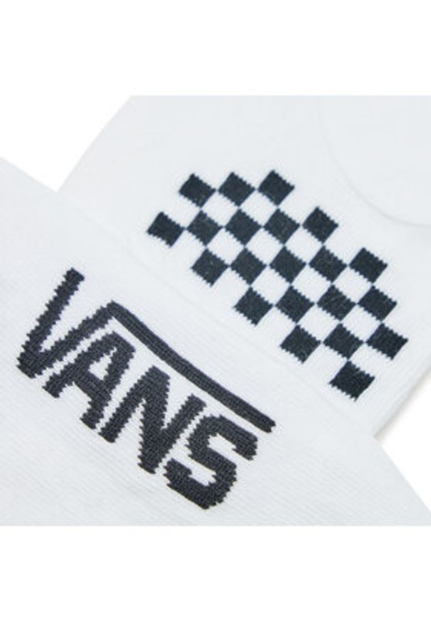 Vans Zestaw 3 par stopek dziecięcych Classic Canoodle Rox VN0007BCYB21 Biały. Kolor: biały. Materiał: bawełna, materiał