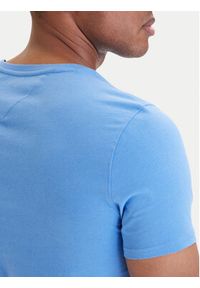 Tommy Jeans T-Shirt DM0DM04411 Niebieski Slim Fit. Kolor: niebieski. Materiał: bawełna #2