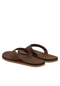 Billabong Japonki Seaway EBYL100034 Brązowy. Kolor: brązowy. Materiał: skóra #4