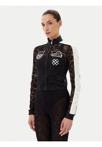 Pinko - PINKO Kardigan 105255 A2ML Czarny Regular Fit. Kolor: czarny. Materiał: bawełna, syntetyk