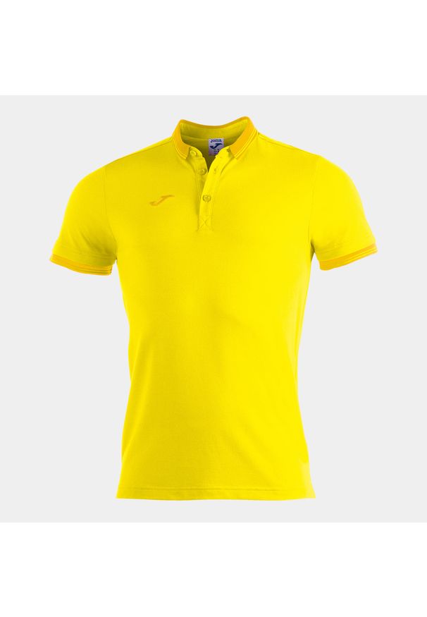 Koszulka polo do tenisa dla chłopców Joma Bali II. Typ kołnierza: polo. Kolor: żółty. Sport: tenis
