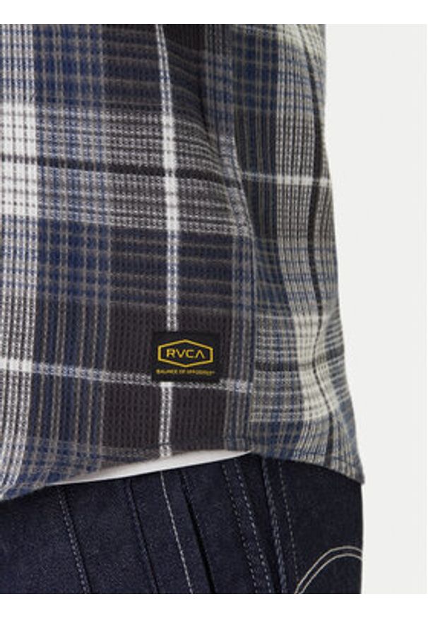 RVCA Koszula Dayshift 23A053501 Czarny Regular Fit. Kolor: czarny. Materiał: bawełna