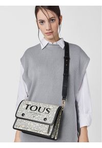 Tous - TOUS Torebka Bandolera M. Audree K Mini 2001576243 Czarny. Kolor: czarny. Materiał: skórzane #1