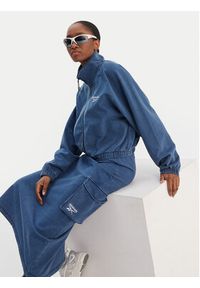 Reebok Spódnica midi Naida RK25487CCW Niebieski Regular Fit. Kolor: niebieski. Materiał: bawełna #2