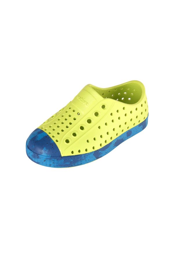 Native Shoes - Buty miejskie dziecięce NATIVE JEFFERSON MARBLED CHILD. Okazja: na co dzień. Kolor: żółty