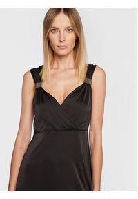 Rinascimento Sukienka koktajlowa CFC0111113003 Czarny Regular Fit. Kolor: czarny. Materiał: syntetyk. Styl: wizytowy #4