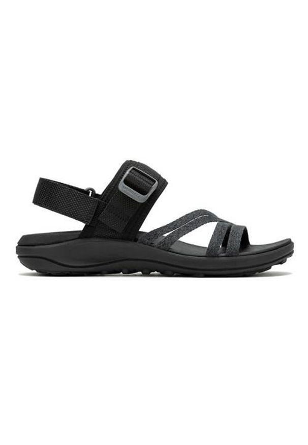 Buty trekkingowe damskie Merrell District 4. Kolor: czarny. Materiał: materiał, skóra, syntetyk. Szerokość cholewki: normalna