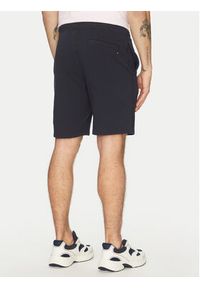 TOMMY HILFIGER - Tommy Hilfiger Szorty sportowe Small Logo MW0MW38698 Granatowy Regular Fit. Kolor: niebieski. Materiał: bawełna. Styl: sportowy #5