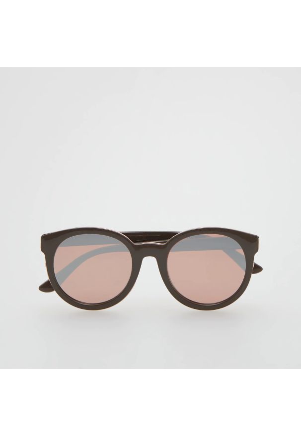 Reserved - Okrągłe okulary przeciwsłoneczne - Wielobarwny. Kształt: okrągłe