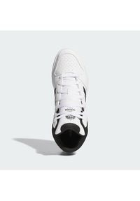 Adidas - adidas Sneakersy Hoops Mid Classic Shoes KI1032 Biały. Kolor: biały. Materiał: skóra #2