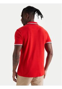 BOSS Polo Paddy 50469055 Czerwony Regular Fit. Typ kołnierza: polo. Kolor: czerwony. Materiał: bawełna #5
