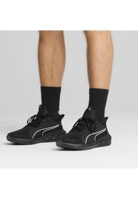 Puma - Buty do biegania SOFTRIDE Carson PUMA Black White. Kolor: czarny, biały, wielokolorowy. Materiał: syntetyk, materiał. Sport: bieganie