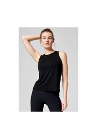 CASALL - Damska Koszulka Sportowa Casall Soft Tank Top Fitness Joga. Kolor: czarny. Materiał: tkanina. Sport: fitness, joga i pilates