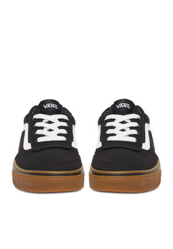 Vans Tenisówki C-BROOKLYN LS VN000EHXB9M Czarny. Kolor: czarny. Materiał: zamsz, skóra