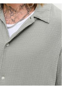 Jack & Jones Komplet koszula i szorty materiałowe Nantucket 12302220 Zielony Relaxed Fit. Kolor: zielony. Materiał: bawełna #5