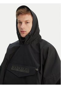 Napapijri Kurtka przeciwdeszczowa A-Raincape L NP0A4H4D9411 Czarny Oversize. Kolor: czarny. Materiał: syntetyk #4