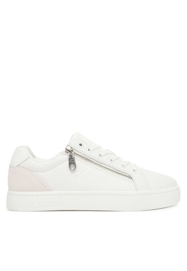 Sneakersy Calvin Klein Jeans. Kolor: biały