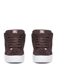 DC Sneakersy CEO-COURT GRAFFIK PLATFORM DC02422210 Brązowy. Kolor: brązowy. Materiał: zamsz, skóra. Obcas: na platformie #3