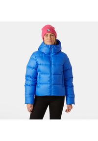 Damska kurtka z kapturem Helly Hansen Essence. Typ kołnierza: kaptur. Kolor: niebieski. Materiał: puch #1