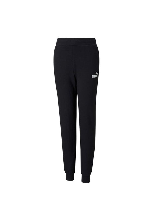 Puma - Spodnie Do Joggingu Dziecięce Essentials. Kolor: czarny. Sport: bieganie