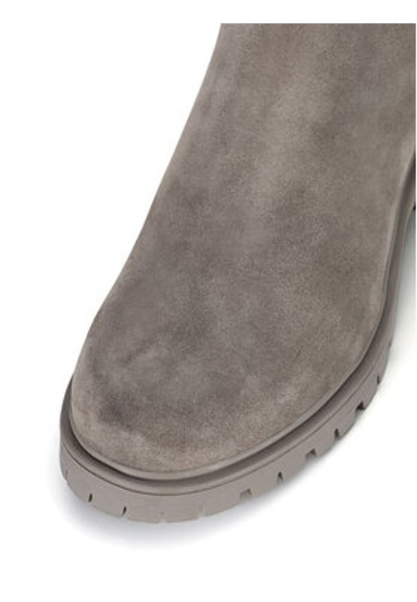 Lasocki Botki WI16-D-466-02 Beżowy. Kolor: beżowy. Materiał: zamsz, skóra