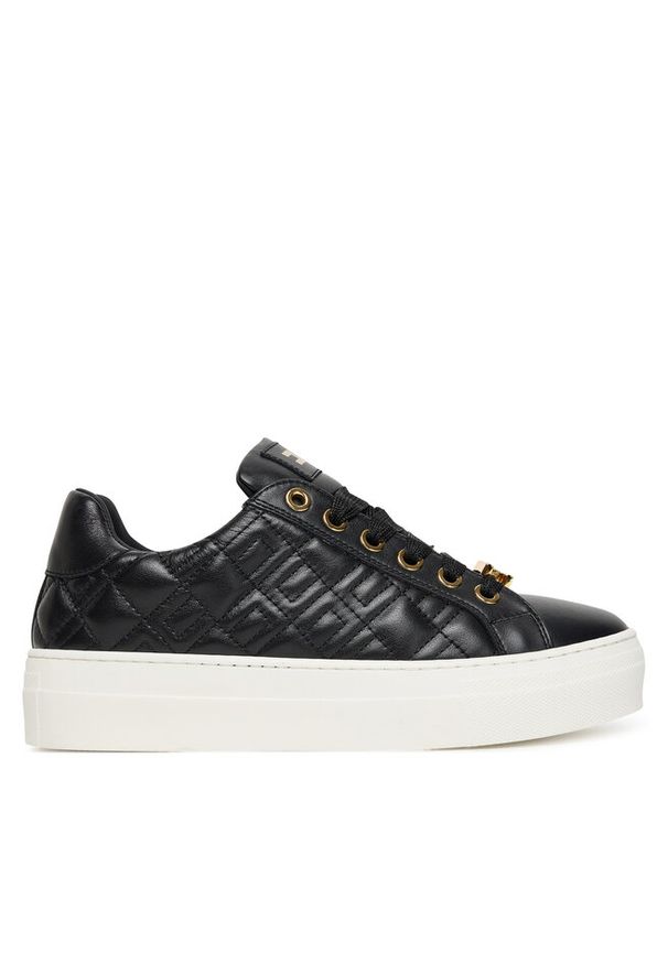 Sneakersy Elisabetta Franchi. Kolor: czarny