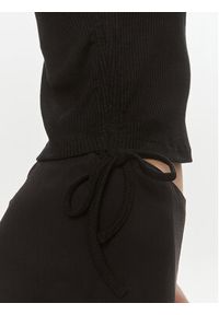 Brave Soul Top LV-69MACIE Czarny Slim Fit. Kolor: czarny. Materiał: bawełna, syntetyk #5