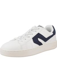 Levi's® - Buty LEVI'S SWIFT JR Biały. Kolor: biały. Materiał: tkanina, skóra. Sport: turystyka piesza