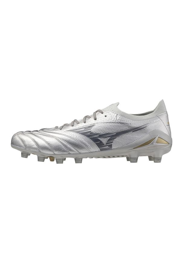 Buty piłkarskie Mizuno Morelia Neo Beta Elite MD. Kolor: szary. Sport: piłka nożna