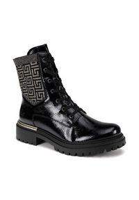 Rieker Trzewiki 72607-00 Czarny. Kolor: czarny. Materiał: skóra #6