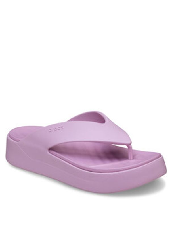 Crocs Japonki Getaway Platform Flip 209410 Różowy. Kolor: różowy. Obcas: na platformie