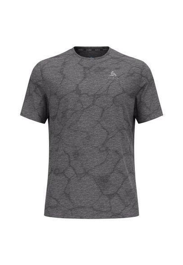 Odlo - Koszulka z krótkim rękawem męska ODLO Zeroweight Engineered Chill-Tec. Kolor: szary. Długość rękawa: krótki rękaw. Długość: krótkie. Sport: fitness