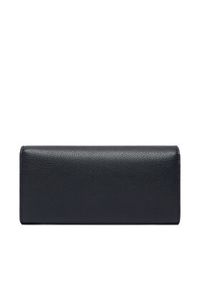 TOMMY HILFIGER - Tommy Hilfiger Portfel Th Icon Lrg Flap Wallet Corp AW0AW18656 Granatowy. Kolor: niebieski. Materiał: skóra #3