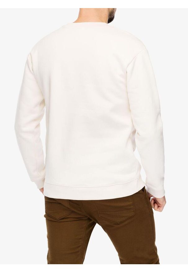 Bluza męska Black Diamond Heritage Wordmark Crewneck. Kolor: beżowy. Styl: sportowy. Sport: turystyka piesza