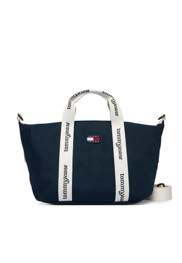 Tommy Jeans Torebka Ess Daily Mini Tote AW0AW18460 Granatowy. Kolor: niebieski
