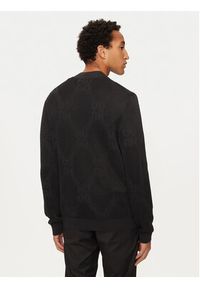 Hugo Sweter Sylor 50527219 Czarny Regular Fit. Kolor: czarny. Materiał: wiskoza #4