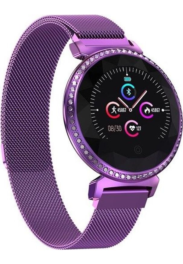 Smartwatch GepardWatches MC11 Fioletowy (MC11 Purple). Rodzaj zegarka: smartwatch. Kolor: fioletowy