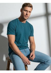 Sinsay - Bawełniana koszulka basic - Inny. Materiał: bawełna #1