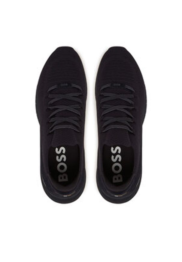 BOSS Sneakersy C TTNM 50542130 Granatowy. Kolor: niebieski. Materiał: materiał