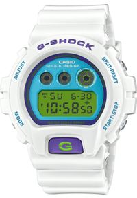 Zegarek sportowy G-SHOCK Casio G-Shock DW-6900RCS-7ER 200m biały. Kolor: biały. Styl: sportowy