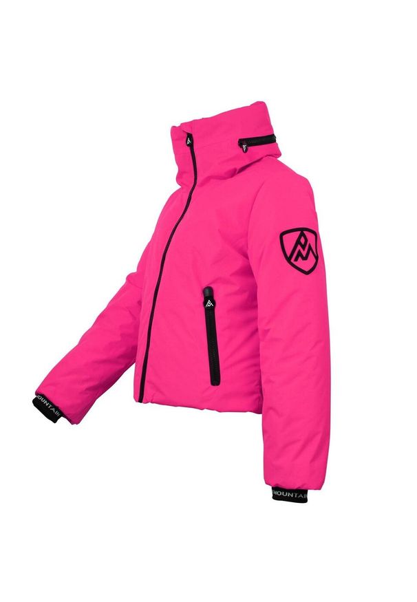 PEAK MOUNTAIN - Kurtka damska zapinana na zamek Peak Mountain. Kolor: różowy. Sezon: zima. Sport: narciarstwo