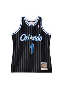 Mitchell & Ness - Koszulka Orlando Magic Authentic Anfernee Hardaway 1994/95. Kolor: czarny. Materiał: poliester. Wzór: haft. Sport: koszykówka #1