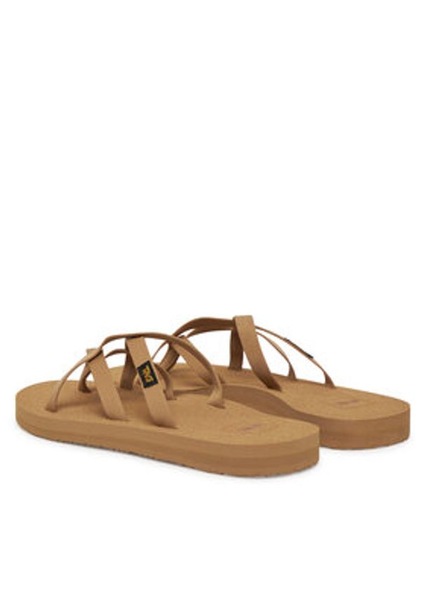 Teva Japonki Olowahu 6840 Brązowy. Kolor: brązowy. Materiał: materiał
