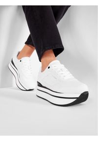 Guess Sneakersy Hansin FL5HNS PEL12 Biały. Kolor: biały. Materiał: skóra #1