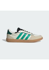 Adidas - Buty Breaknet Sleek. Okazja: na co dzień. Kolor: czarny, zielony, biały, wielokolorowy. Sport: fitness