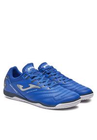 Joma Buty do piłki nożnej Maxima Indoor MAXW2404IN Niebieski. Kolor: niebieski. Materiał: skóra #3