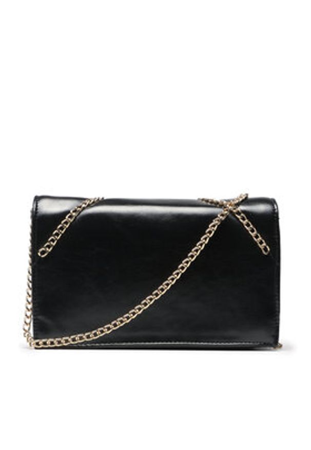 Monnari Torebka BAG4010-020 Czarne rodowanie. Kolor: czarny. Materiał: skórzane