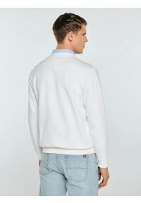 Big-Star - Bluza męska z logo BIG STAR biała Setor 100. Kolor: biały. Materiał: bawełna, jeans. Wzór: nadruk, ze splotem. Styl: klasyczny #4